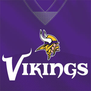 NFL Minnesota Vikings Team Jersey Xbox 360 (Includes HDD) Skin
